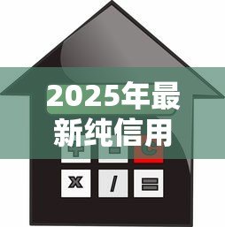 2025年最新纯信用贷款:无抵押借款如何申请 2025年最新纯信用贷款:无抵押借款如何申请