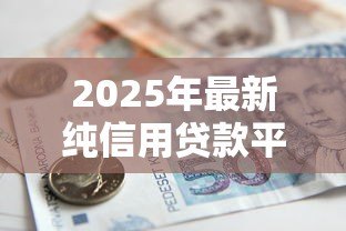 2025年最新纯信用贷款平台：无需抵押的借款渠道有哪些