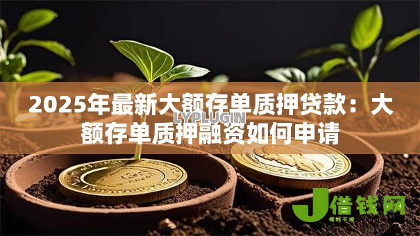 2025年最新大额存单质押贷款:大额存单质押融资如何申请 2025年最新大额存单质押贷款:大额存单质押融资如何申请
