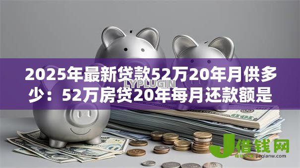 2025年最新贷款52万20年月供多少：52万房贷20年每月还款额是多少