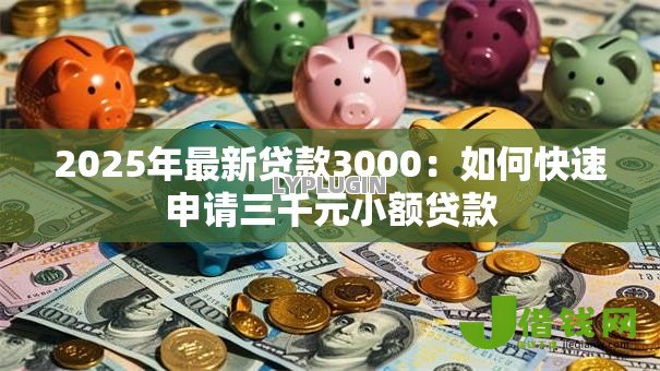 2025年最新贷款3000：如何快速申请三千元小额贷款