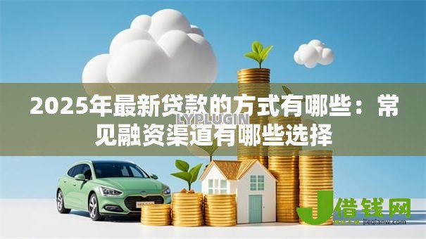 2025年最新贷款的方式有哪些：常见融资渠道有哪些选择