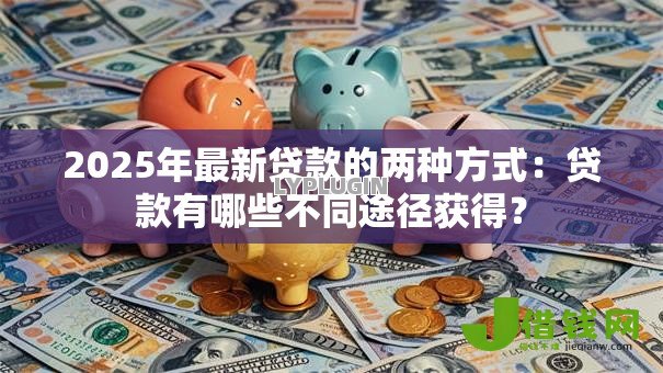 2025年最新贷款的两种方式：贷款有哪些不同途径获得？