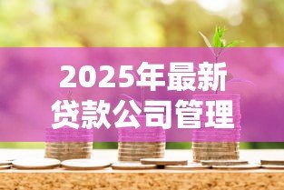2025年最新贷款公司管理规定：金融机构借贷业务如何规范管理