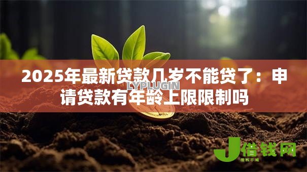 2025年最新贷款几岁不能贷了：申请贷款有年龄上限限制吗