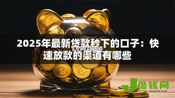 2025年最新贷款秒下的口子：快速放款的渠道有哪些