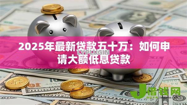 2025年最新贷款五十万：如何申请大额低息贷款