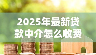 2025年最新贷款中介怎么收费：贷款中介服务费用标准是什么