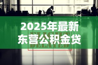 2025年最新东营公积金贷款政策：东营最新公积金贷款额度如何调整