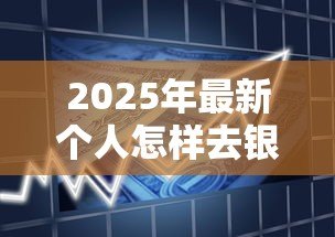2025年最新个人怎样去银行贷款：个人银行贷款申请流程指南