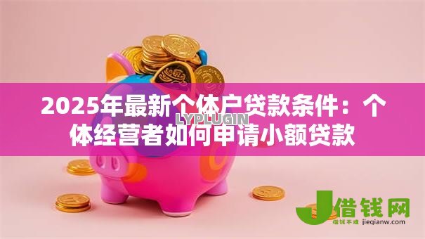 2025年最新个体户贷款条件：个体经营者如何申请小额贷款