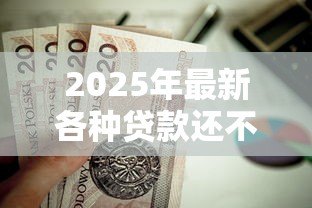 2025年最新各种贷款还不起怎么办：负债过多无力偿还如何解决