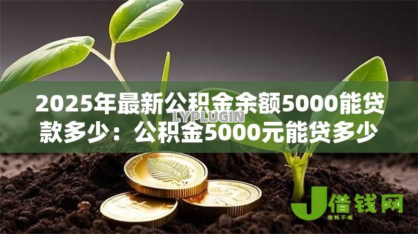 2025年最新公积金余额5000能贷款多少：公积金5000元能贷多少钱