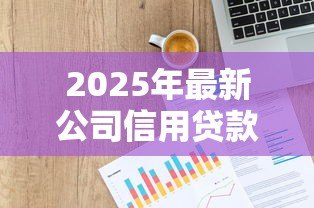 2025年最新公司信用贷款：企业融资如何申请无抵押贷款