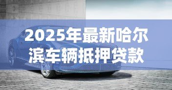2025年最新哈尔滨车辆抵押贷款:哈尔滨车抵贷条件及流程详解 2025年最新哈尔滨车辆抵押贷款:哈尔滨车抵贷条件及流程详解