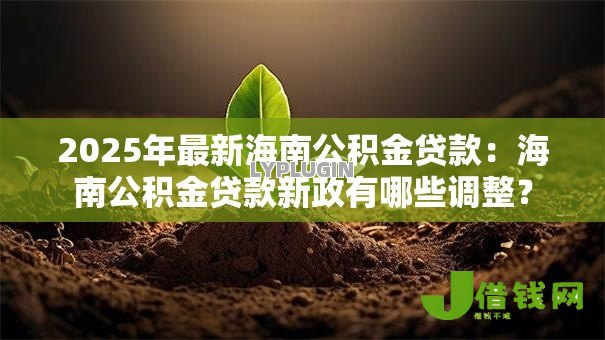2025年最新海南公积金贷款：海南公积金贷款新政有哪些调整？