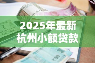 2025年最新杭州小额贷款公司：杭州哪里能快速申请小额贷款