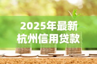 2025年最新杭州信用贷款公司：杭州哪里能办信用贷款