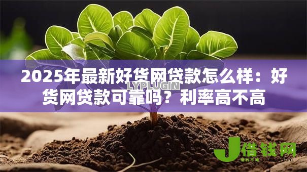 2025年最新好货网贷款怎么样：好货网贷款可靠吗？利率高不高