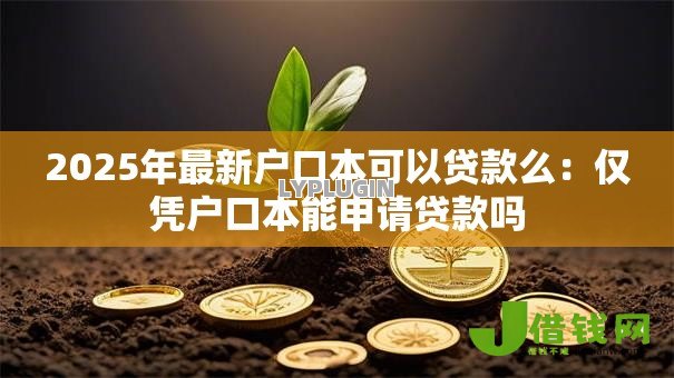 2025年最新户口本可以贷款么:仅凭户口本能申请贷款吗 2025年最新户口本可以贷款么:仅凭户口本能申请贷款吗