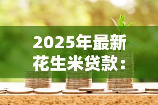 2025年最新花生米贷款:如何申请小额信用借款 2025年最新花生米贷款:如何申请小额信用借款