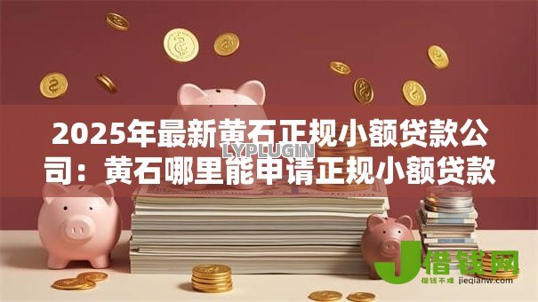 2025年最新黄石正规小额贷款公司：黄石哪里能申请正规小额贷款