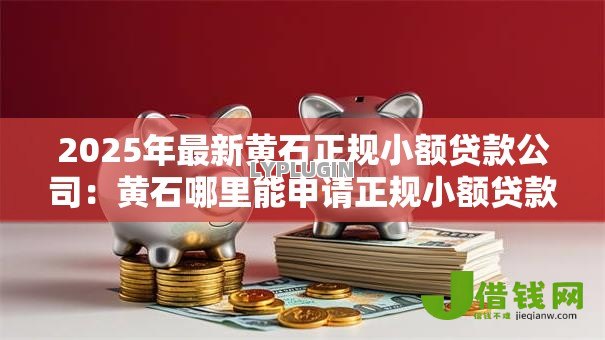 2025年最新黄石正规小额贷款公司：黄石哪里能申请正规小额贷款