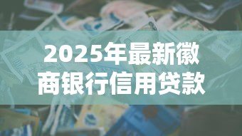 2025年最新徽商银行信用贷款：徽商银行信贷产品如何申请