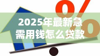 2025年最新急需用钱怎么贷款：急缺资金如何快速借款