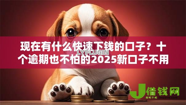 现在有什么快速下钱的口子？十个逾期也不怕的2025新口子不用审核的方法