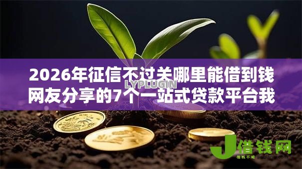 2026年征信不过关哪里能借到钱网友分享的7个一站式贷款平台我觉得不错! 2026年征信不过关哪里能借到钱网友分享的7个一站式贷款平台我觉得不错!