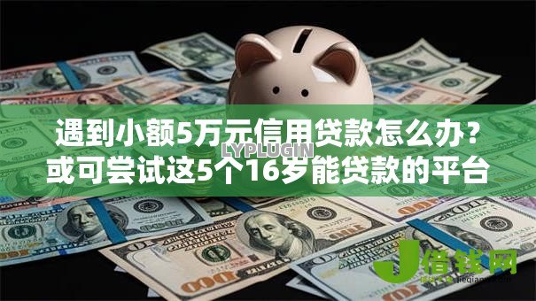 遇到小额5万元信用贷款怎么办？或可尝试这5个16岁能贷款的平台