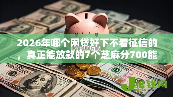 2026年哪个网贷好下不看征信的，真正能放款的7个芝麻分700能秒下的口子推荐