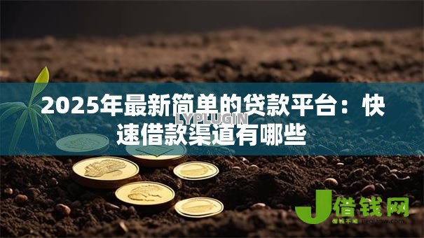 2025年最新简单的贷款平台：快速借款渠道有哪些