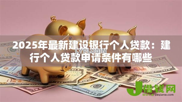 2025年最新建设银行个人贷款：建行个人贷款申请条件有哪些