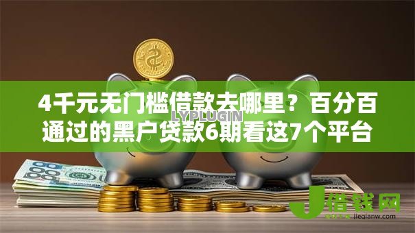 4千元无门槛借款去哪里？百分百通过的黑户贷款6期看这7个平台