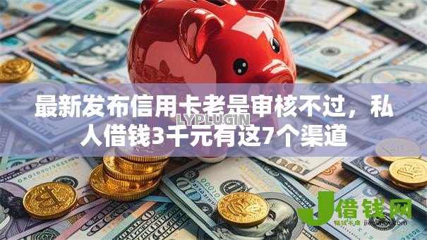 最新发布信用卡老是审核不过，私人借钱3千元有这7个渠道