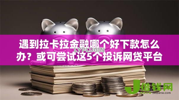 遇到拉卡拉金融哪个好下款怎么办？或可尝试这5个投诉网贷平台