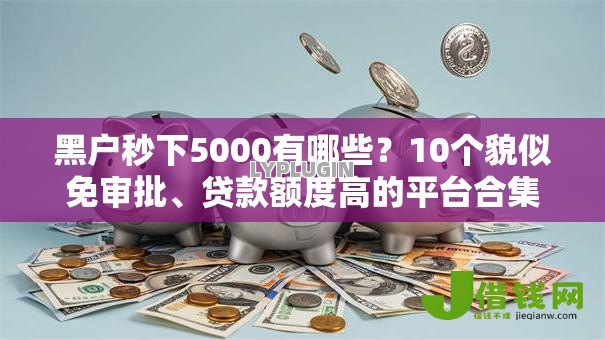 黑户秒下5000有哪些?10个貌似免审批、贷款额度高的平台合集 黑户秒下5000有哪些?10个貌似免审批、贷款额度高的平台合集
