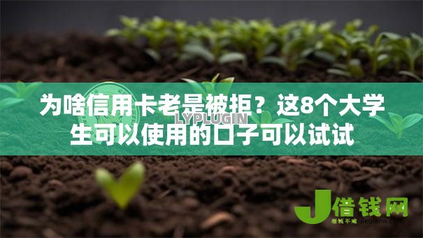 为啥信用卡老是被拒?这8个大学生可以使用的口子可以试试 为啥信用卡老是被拒?这8个大学生可以使用的口子可以试试