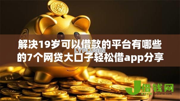 解决19岁可以借款的平台有哪些的7个网贷大口子轻松借app分享