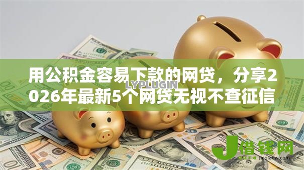 用公积金容易下款的网贷，分享2026年最新5个网贷无视不查征信平台