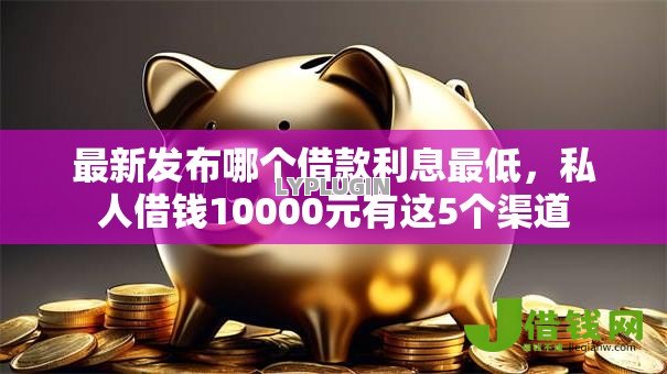 最新发布哪个借款利息最低，私人借钱10000元有这5个渠道