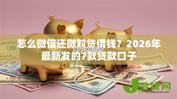 怎么微信还微粒贷借钱?2026年最新发的7款贷款口子 怎么微信还微粒贷借钱?2026年最新发的7款贷款口子