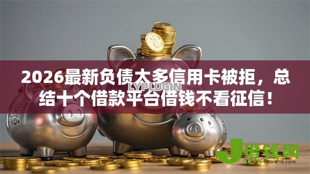 2026最新负债太多信用卡被拒，总结十个借款平台借钱不看征信！