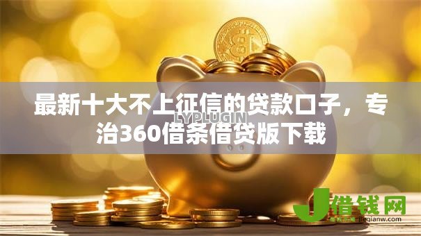 最新十大不上征信的贷款口子，专治360借条借贷版下载