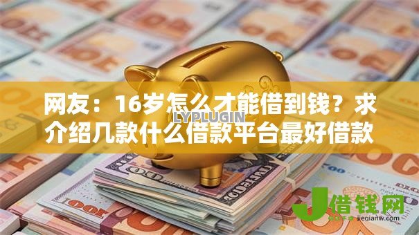 网友:16岁怎么才能借到钱?求介绍几款什么借款平台最好借款通过 网友:16岁怎么才能借到钱?求介绍几款什么借款平台最好借款通过