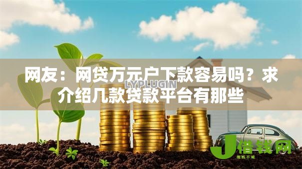 网友：网贷万元户下款容易吗？求介绍几款贷款平台有那些
