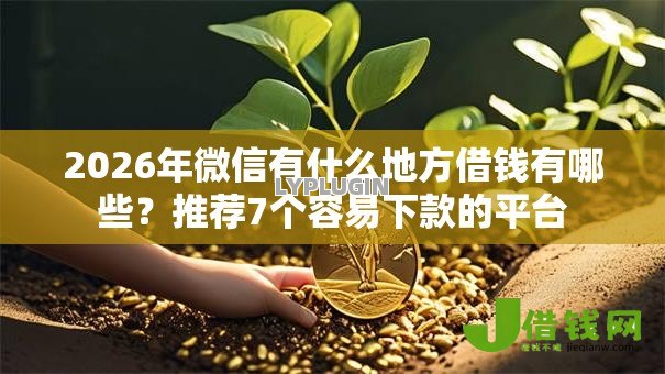 2026年微信有什么地方借钱有哪些?推荐7个容易下款的平台 2026年微信有什么地方借钱有哪些?推荐7个容易下款的平台