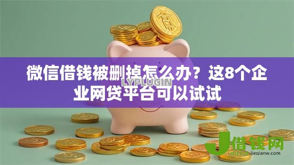 微信借钱被删掉怎么办？这8个企业网贷平台可以试试